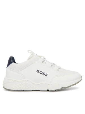 BOSS Sneakersy J52805 M Biały