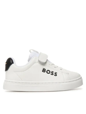 BOSS Sneakersy J52824 S Biały