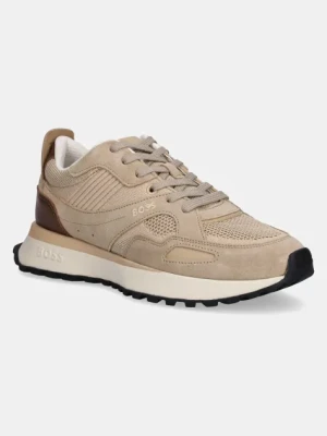 BOSS sneakersy Jonah męskie kolor beżowy 50542119