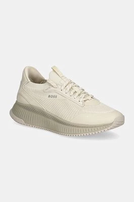 BOSS sneakersy Mono kolor beżowy 50523113