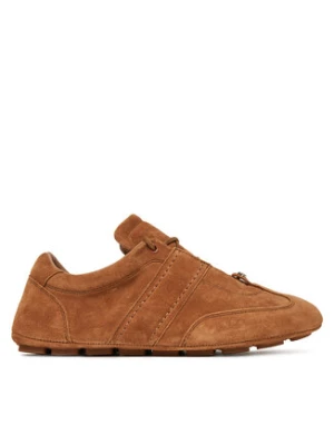 BOSS Sneakersy Roxanne 50547962 Brązowy