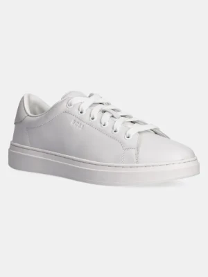 BOSS sneakersy skórzane Kieran kolor biały 50536393
