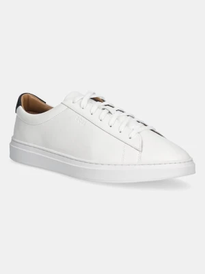 BOSS sneakersy skórzane Kieran kolor biały 50552853