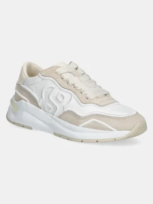 BOSS sneakersy Skylar kolor beżowy 50536387