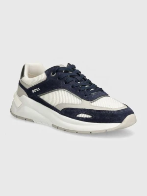 BOSS sneakersy Skylar kolor niebieski 50530254