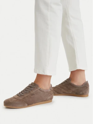 BOSS Sneakersy Solenne 50575226 Brązowy