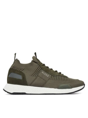 BOSS Sneakersy Titanium 50498245 Zielony