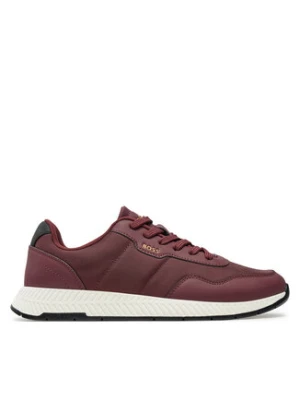 BOSS Sneakersy Titanium 50523180 Bordowy