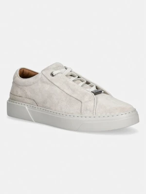 BOSS sneakersy zamszowe GaryTenn beżowy