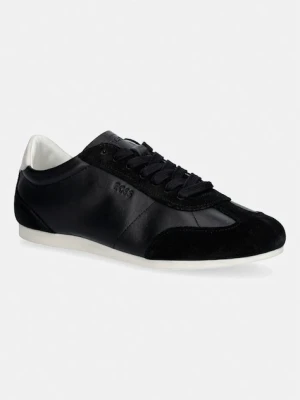 BOSS Solenne sneakersy damskie skórzane