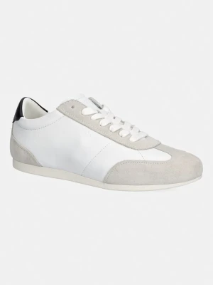 BOSS Solenne sneakersy damskie skórzane biały