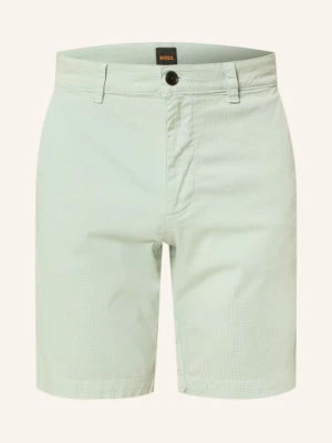 Boss Spodenki Chino O Kroju Slim Fit gruen