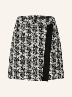 Boss Spódnica Bouclé Voloria schwarz