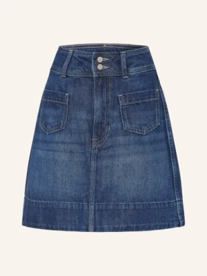 Boss Spódnica Jeansowa Mini Skirt 1.0 blau
