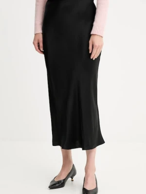 BOSS spódnica kolor czarny maxi prosta 50541819