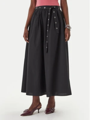 BOSS Spódnica maxi C_Vidol 50559088 Czarny Regular Fit