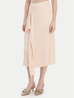 BOSS Spódnica midi Vemuth 50552076 Różowy Regular Fit