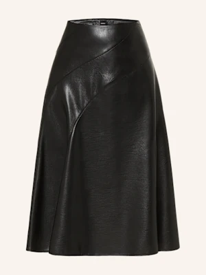 Boss Spódnica Vicena Z Imitacji Skóry schwarz