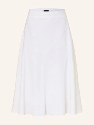 Boss Spódnica Vicena Z Lnem weiss