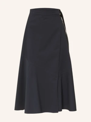Boss Spódnica Vuleran O Kroju Kopertowym blau