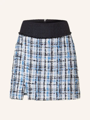 Boss Spódnica Z Tweedu Vosola blau
