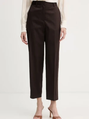 BOSS spodnie damskie z bawełną Tecarino2