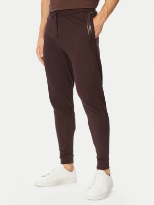 BOSS Spodnie dresowe Authentic 50554784 Brązowy Regular Fit