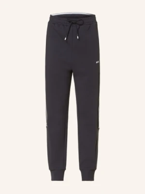 Boss Spodnie Dresowe Hadikonos Z Lampasami blau