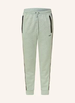 Boss Spodnie Dresowe Hover Relaxed Fit gruen