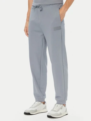 BOSS Spodnie dresowe JT_Long 50564096 Szary Relaxed Fit