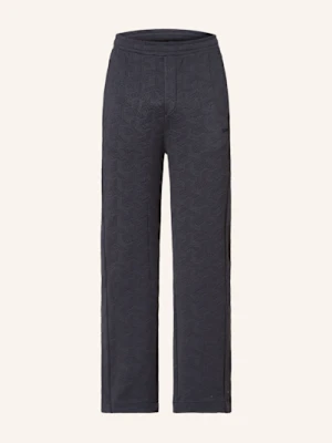 Boss Spodnie Dresowe Mirror blau