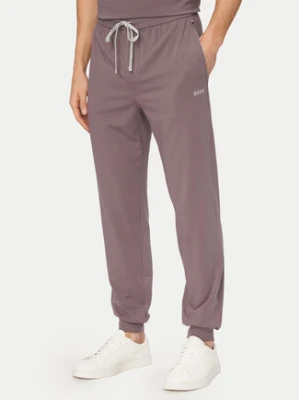 BOSS Spodnie dresowe Mix&Match 50515305 Fioletowy Regular Fit