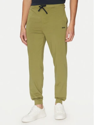 BOSS Spodnie dresowe Mix&Match 50515305 Zielony Regular Fit
