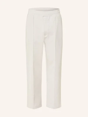 Boss Spodnie Dżersejowe Se Twist W Stylu Joggingowym Regular Fit beige