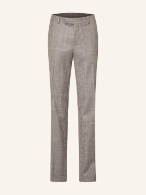 Boss Spodnie Garniturowe Genius Slim Fit braun 248 OPEN BROWN