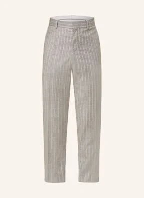 Boss Spodnie Garniturowe H-Genius Slim Fit grau