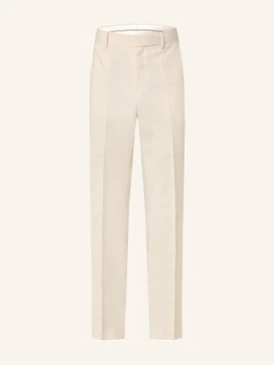 Boss Spodnie Garniturowe Lenon Regular Fit beige