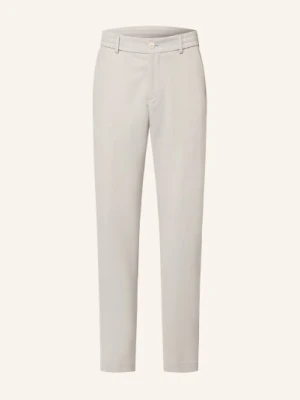 Boss Spodnie Garniturowe Perin Tapered Fit beige