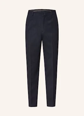 Boss Spodnie Garniturowe Perin Tapered Fit blau