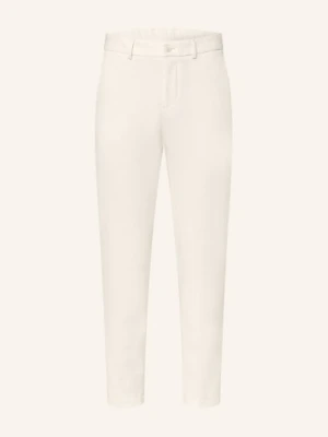 Boss Spodnie Genius Slim Fit Z Dżerseju weiss