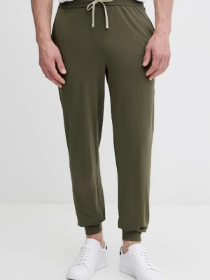BOSS spodnie lounge męskie bawełniane z elastanem Mix&Match Pants zielony