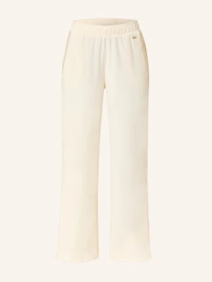 Boss Spodnie Lounge Z Flaneli weiss