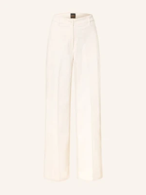 Boss Spodnie Marlena Tacodi Ze Sztruksu weiss