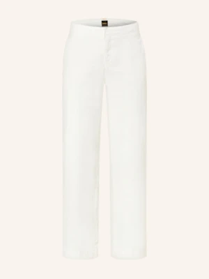 Boss Spodnie Marlena Tahilone weiss
