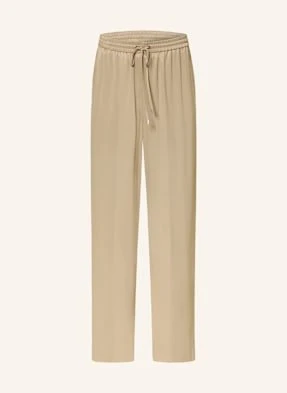 Boss Spodnie Marlena Tavati Z Satyny beige