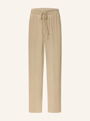 Boss Spodnie Marlena Tavati Z Satyny beige