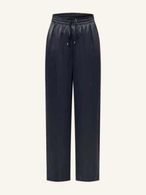 Boss Spodnie Marlena Tavati Z Satyny blau