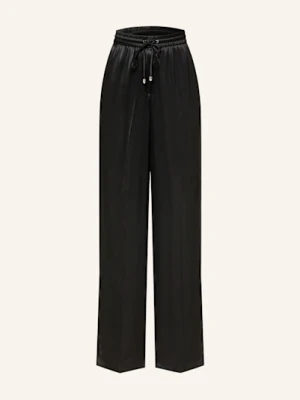 Boss Spodnie Marlena Tavati Z Satyny schwarz