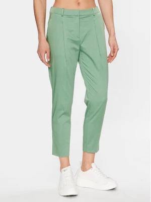 Boss Spodnie materiałowe 50488135 Zielony Relaxed Fit