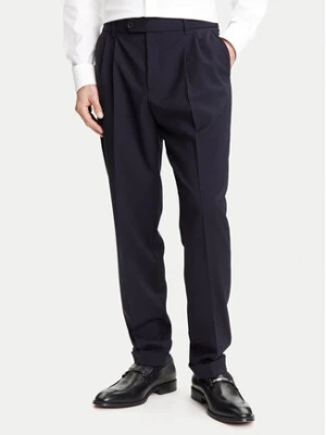 BOSS Spodnie materiałowe C-Perin-DPL 50545822 Granatowy Tapered Fit